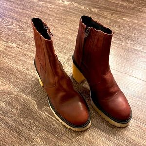 Free People Rubber platform shoe